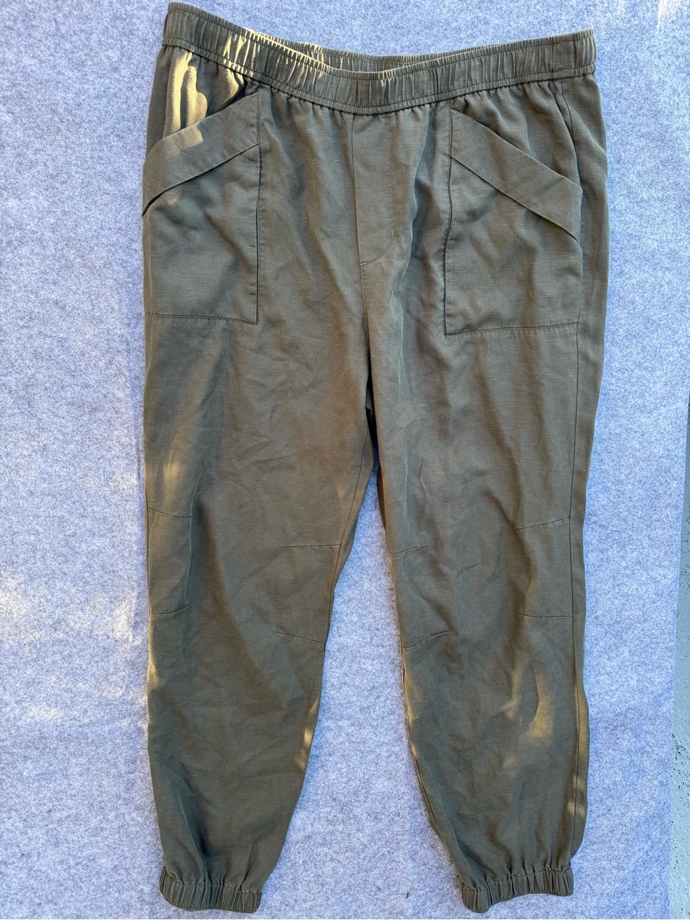 Vuori Villa Lyocell Linen Jogger Pants – Size XL